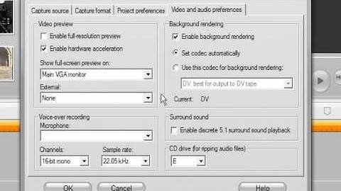 Render Settings And Pinnacle Settings