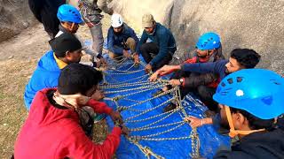 Rope Stretcher | Alpine Basket | stretcher making | climbing rope