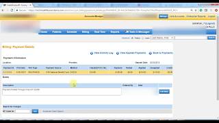 How To Post Insurance Payment in Meditouch (HealthFusion)