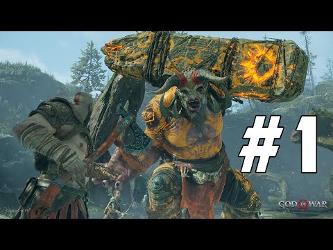 God Of War (2022) PC | Глава 1: Отмеченные деревья - Дейди Кейпмадр Огненный Тролль #1