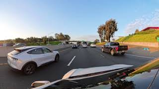 🚗 Ride With Me: Fairfield to San Francisco and back  in 360° | 3 Bridges Adventure! 3/11/25