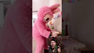 Giant Rabbit Attack! 😱🐰 Sahil vs Monster Bunny! #Shorts #Funny