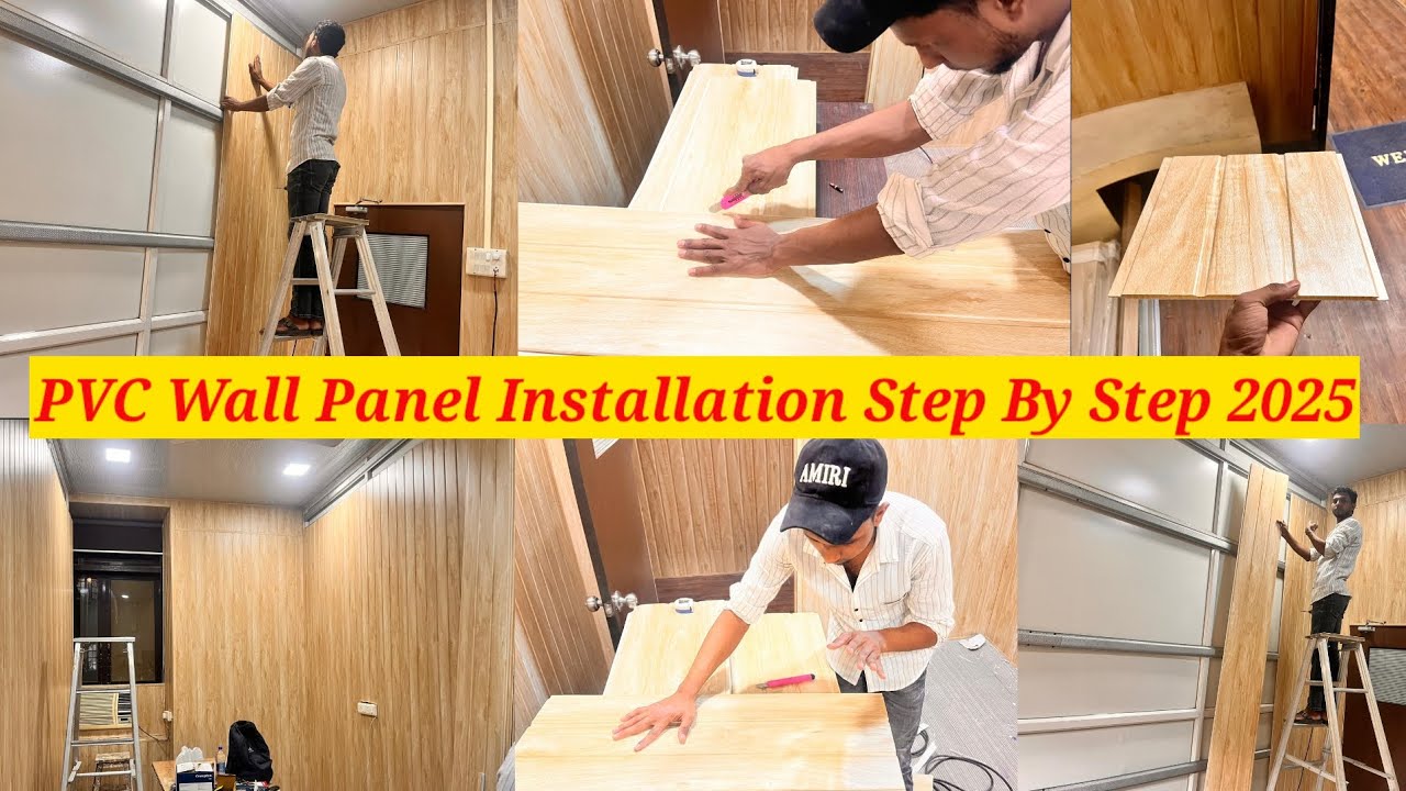 PVC Wall Panel Installation Guide 2025. How to Install PVC Wall Panel # ...