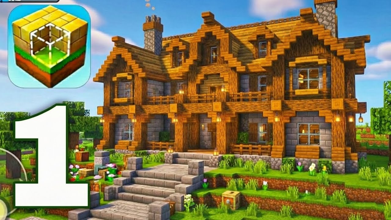 Can I Survive My First Day? 😰 || World Craft Building Episode 1