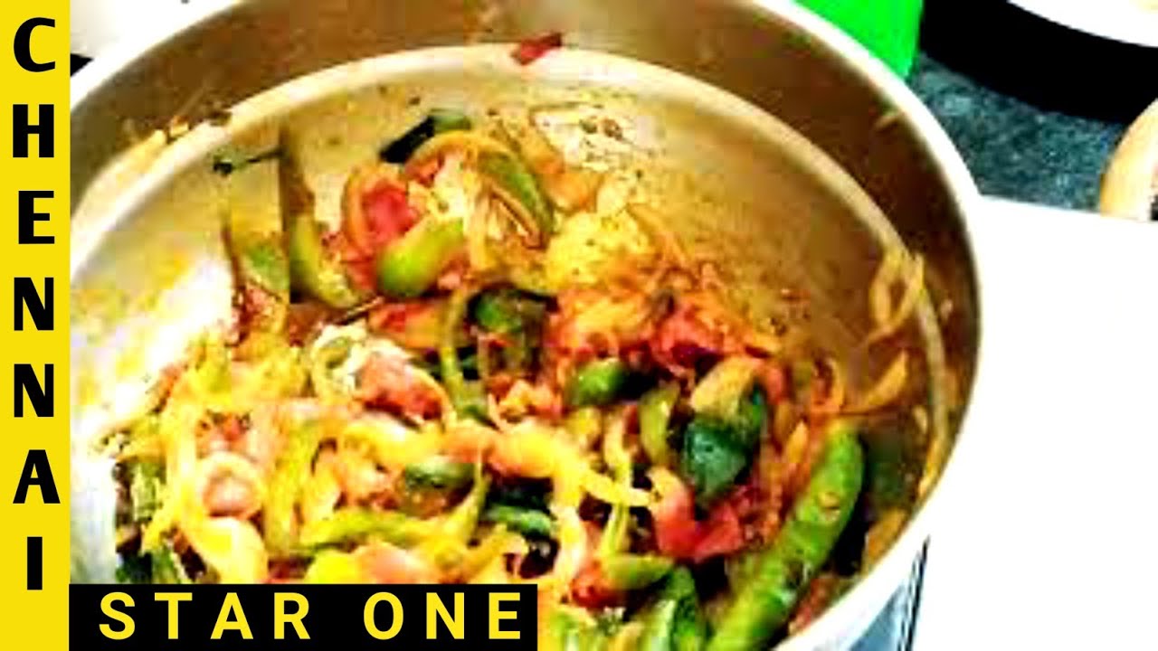 சுவையான குடை மிளகாய் நூடுல்ஸ் செய்வது எப்படி ? Noodles seivathu
