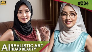 Ai Art - Beauty Arabian Mature Hijab Women - #Hijab #Lookbook #234