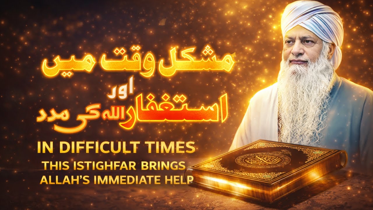 Mushkil Waqt Main Istaghfar Or Allah Ki Madad | Har Pareshani Ka Asaan Raaz | Peer Zulifqar