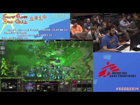 Warcraft 3 The Frozen Throne By BIGHONKINURGER In 1 07 36 SGDQ2014 Part 95 