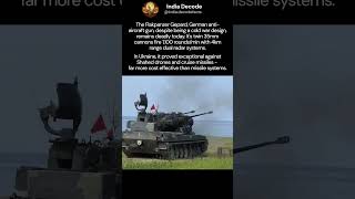 Cold War Gun VS Modern Drones - Flakpanzer Gepard Gun