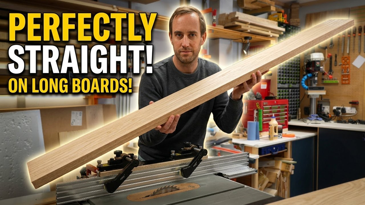 Perfectly Straight Rip Cuts on Long Boards? Here's How