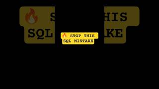 Stop Crashing Your SQL Queries! Use THIS Instead 👇 #coding #programming #datascience #shorts