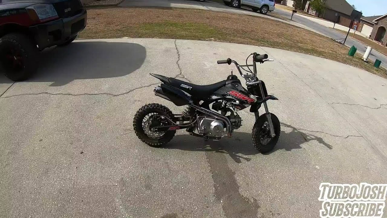 Our New Ssr 70Cc 4 Speed Pitbike!