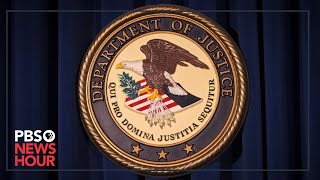 WATCH LIVE: Department of Justice officials hold briefing on 'significant law enforcement matter'
