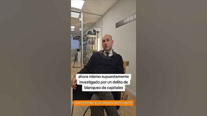 Josema Vallejo: "La detención es una noticia triste"