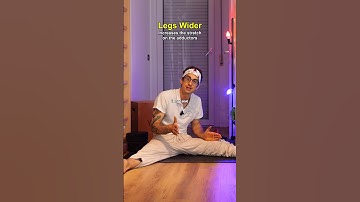 Pancake Stretch: Correct Legs Width! #stretching #flexibility #splitstutorial