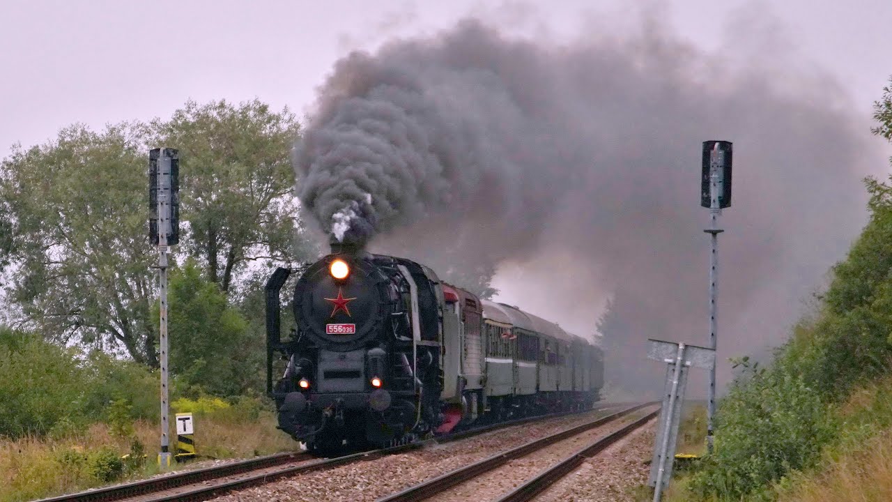 Vlaky Slovensko - 150 rokov trate Zvolen-Vrútky 556.036+T478.2011 a T678.0012 časť 3