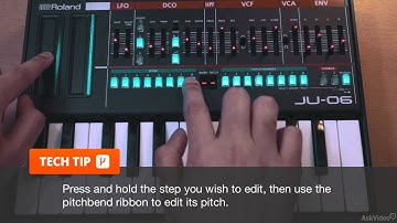 Roland Boutique 101: JU-06 Explained and Explored - 9. Step Sequencer: Pt.1