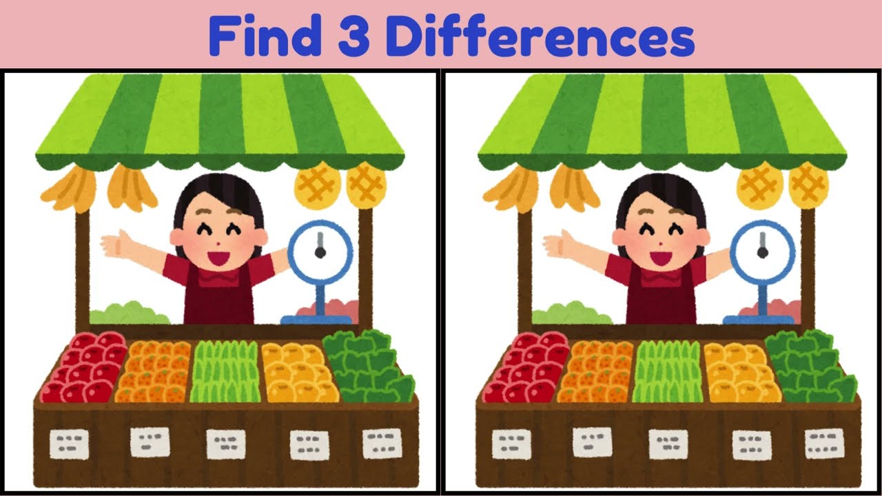 Find 3 Differences | Spot the Differences #10 | Learningo