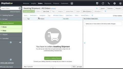 Integrate Odoo with Shipstation