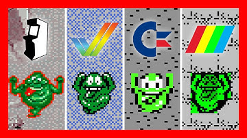 The Real Ghostbusters ⚡ Versions Comparison ⚡ Arcade, Amiga, Atari ST, C64, CPC, ZX Spectrum