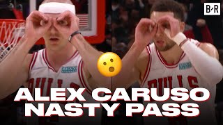 Alex Caruso Drops UNREAL Behind-The-Back Dime To Zach LaVine 🔥🔥