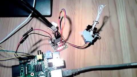 Stepper motor with Raspberry Pi