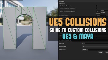 UE5: Definitive Guide to Custom Collisions in Unreal Engine 5 for Static Meshes (UE5 & Maya)