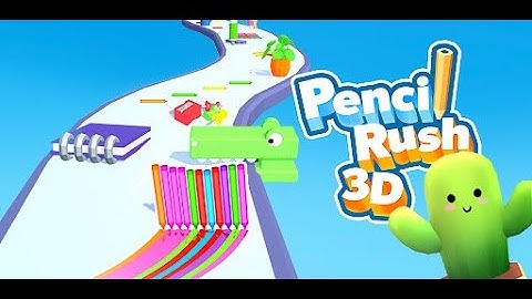 Pencil Rush 3D - Game Play Trick-  BOSS LEVEL 5 (iOS, Android) Walkthrough