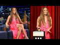 Jennifer lopez looks amazing in pink dress on new interview