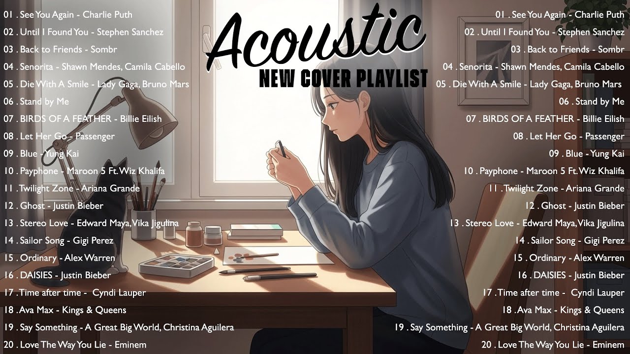 English Acoustic Songs for Slow Mornings ☀️ Chill Songs with Lyrics 2026 to Start Gently