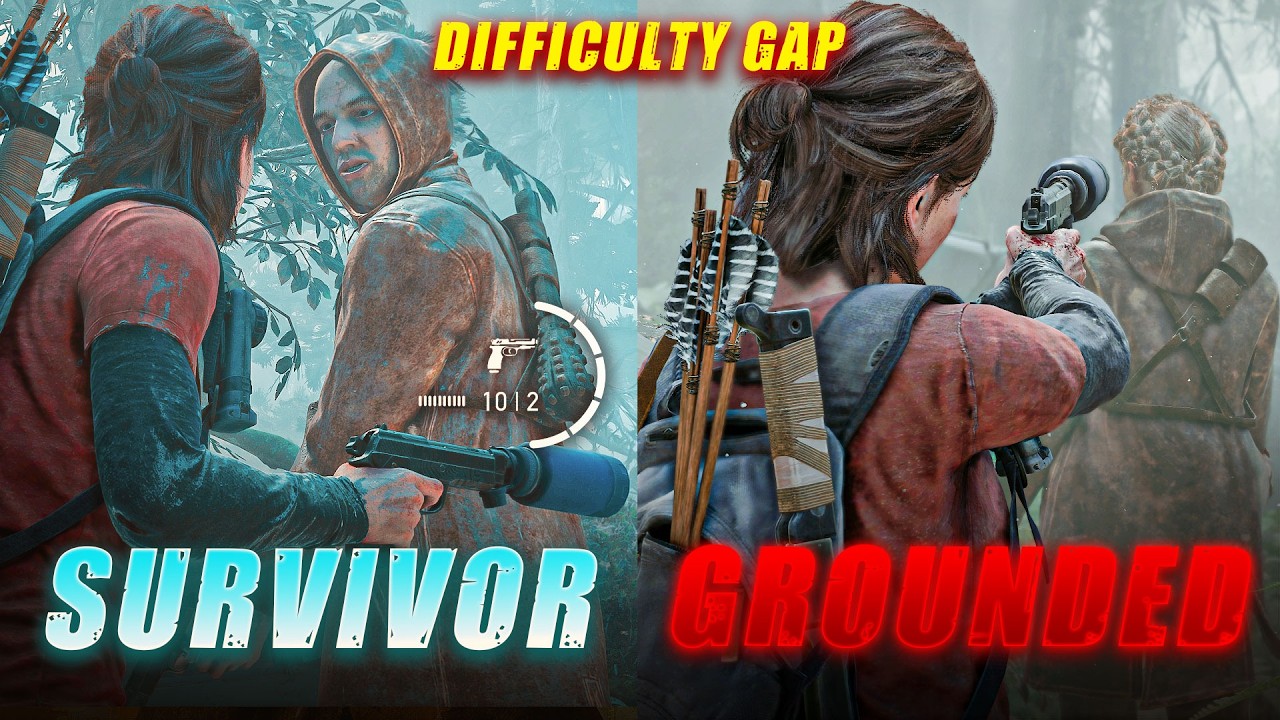 Difference Between Grounded & Survivor Difficulty in The Last of Us 2....(Seraphites)