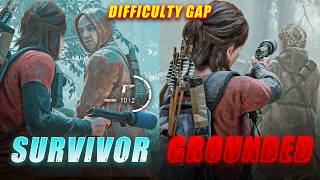 Difference Between Grounded & Survivor Difficulty in The Last of Us 2....(Seraphites)