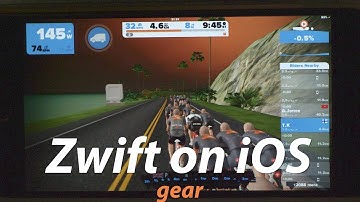 Zwift on iPhone - rough start!