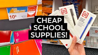 CHEAP Back to School Supplies! 🙌 Starting at 10¢