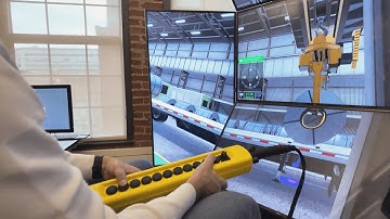 Intellia Overhead Crane Simulator Training Pack | CM Labs Simulations