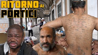 Stazione Termini Ritorno nell&#39;Inferno dei Portici occupati di giorno