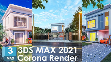 Build 3D Modern Villar | move rotate scale part8