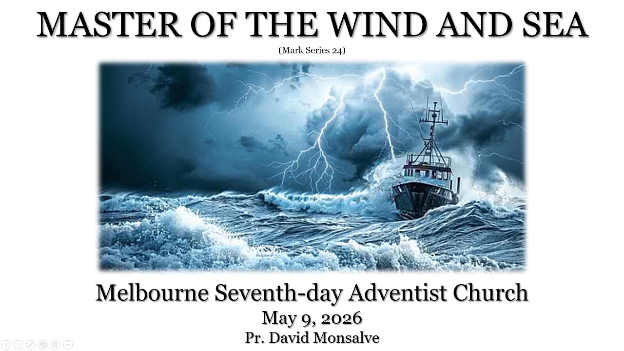 [Mark Series: 24] "Master Of The Wind & Sea" | Pr. David Monsalve