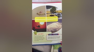 SCIENCE CLASS 3 UNIT 5 " THE ENVIRONMENT " TOPIC 1 :WHAT IS HABITAT?"