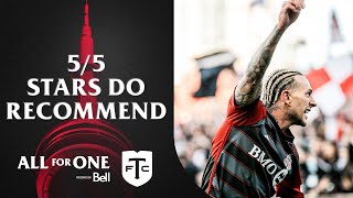 5/5 stars DO recommend: An emphatic derby win for TFC | All For One: Moment