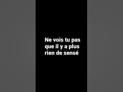 ne vois tu pas... - YouTube