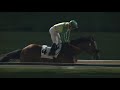 SECRET AMBITION holds off the challengers to win tonight's feature race for Satish Seemar