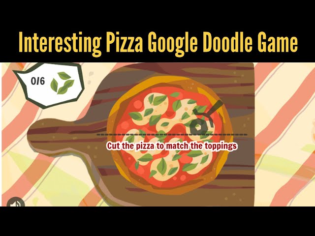 Play Doodle History Of Pizza game free online