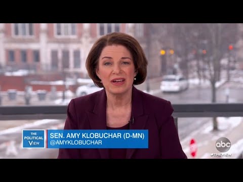 Amy Klobuchar Defends Attorney Record and Welcoming Pro-Life Voters to Democratic Party | The View