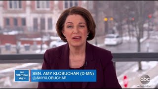 Amy Klobuchar Defends Attorney Record and Welcoming Pro-Life Voters to Democratic Party | The View
