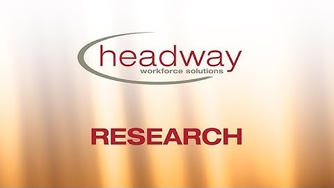 Headway - Research