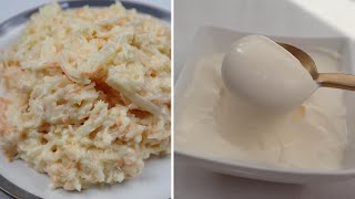 سلطه كول سلو كنتاكي والطعم رهيب وعمل المايونيز الاصلي بكل احترافيه??  delicious Coleslaw and mayo