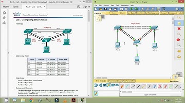 4.2.1.4 Lab - Configuring EtherChannel