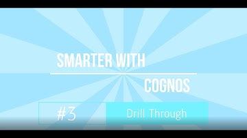 How to drill to another Cognos report #3