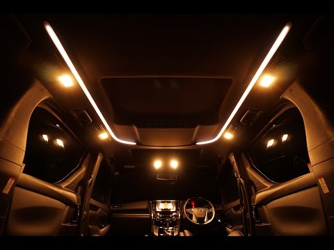 Roof color illumination operation procedure (video showing
